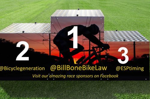 Podium para ciclismo