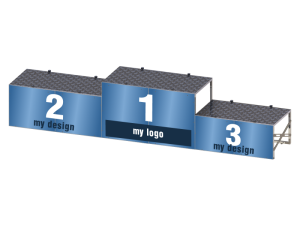 Podium Doble Personalizado