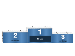 Podium Doble Personalizado