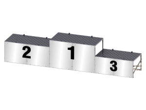 Podium Doble Estandar