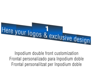 Diseña tu Propio Frontal para Podium doble